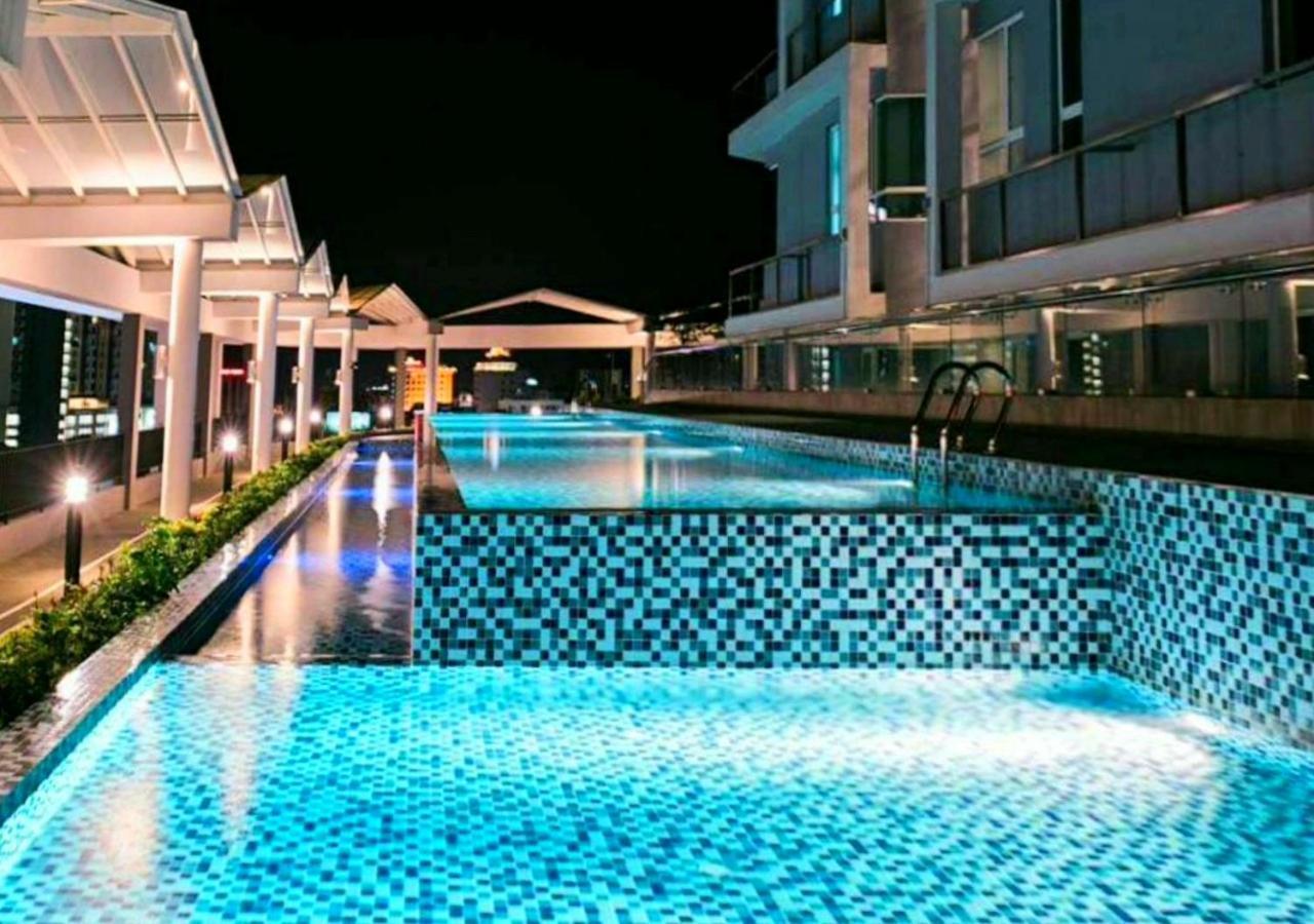 Ipoh City Modern Homestay Octagon 5-7 Pax Apartment Suite Free Parking By City Home Empire Eksteriør bilde