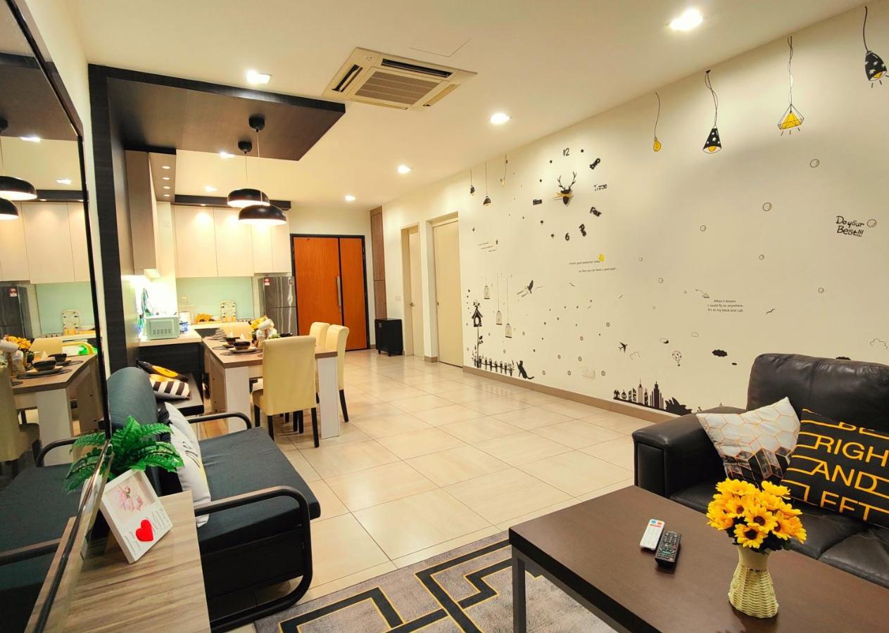 Ipoh City Modern Homestay Octagon 5-7 Pax Apartment Suite Free Parking By City Home Empire Eksteriør bilde