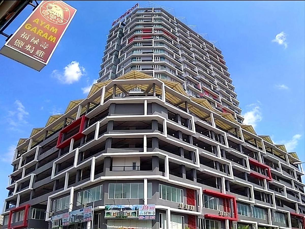 Ipoh City Modern Homestay Octagon 5-7 Pax Apartment Suite Free Parking By City Home Empire Eksteriør bilde